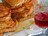 Quince pan cakes - Pan cakes κυδωνιού