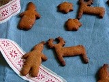 Spicy gingery gingerbread - Τζίντζερ μπισκότα με τσίλι
