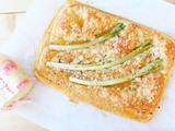 Spring onion tart - Τάρτα με φρέσκα κρεμμυδάκια