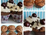 Black Forest Muffins (with a vegan option)