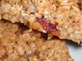 Flapjacks with Dried Fruits, Nuts and Seeds (Vegan)