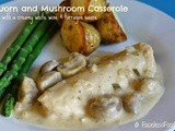 Quorn and Mushrooms in a White Wine & Tarragon Sauce