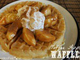 Toffee Apple Waffles