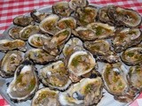Grilled Oysters with Chipotle Chermoula