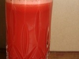 Refreshing and Healthy Watermelon and Mint Juice