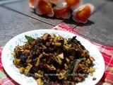 Pavakka mezhukkupuratti / Bitter gourd stir fry-Kerala Style / Bhuna Karela