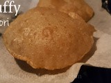 Puri or poori recipe - how to make puffy /fluffy soft poori