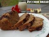 Sugar free whole wheat Zucchini Bread recipe