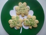 Irish Soda Bread Shamrock Cookies