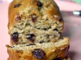 Super Soft Chocolate Chip Sour Cream Banana Bread