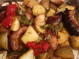 Baked Sausage Peppers and Potato Italian Classic Recipe