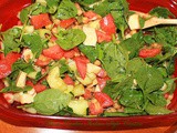 Balsamic Spinach Caprese Salad Recipe