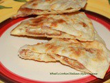 Chicken Cutlet Quesadilla Recipe