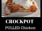 Crockpot Pulled Hot Sauce Chicken Sandwiches