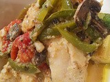 Flounder with Roasted Vegetable Recipe