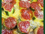Mini Pizza Zucchini Appetizers