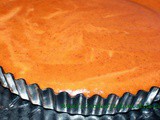 Pumpkin Custard Tart with Pecan Crust