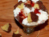 Raspberry 5 minute Heart Trifle Recipe
