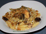 Slow Cooker Chicken Penne with Fried Breadcrumbs Recipe