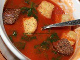 Tomato Basil Spinach Soup Recipe