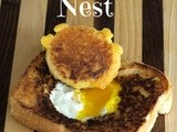 Bird in a {Grilled Cheese} Nest