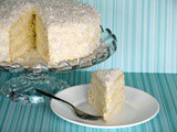 Southern-style Coconut Cake with Coconut Buttercream {from Scratch}