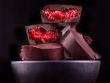 4 Ingredient Raspberry Chocolates