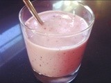 Cherry-Banana Smoothie w/ Vanilla and Honey