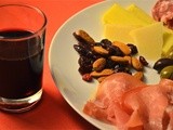 From Real Simple: Tapas Plate with Marinated Chickpeas
