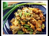 Fried Pepper Tilapia - a new dish for a new predicament