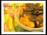 Spiced Egg curry