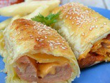 Puff-Pastry Baked Hotdogs