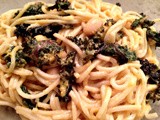 Peanut Noodles with Kale and Cannellini Beans