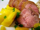 Sweet and Fiery Pork Tenderloin with Mango Salsa