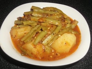 Cluster Beans Curry (Guvar Curry)
