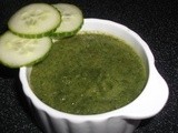 Cucumber Chutney Recipe