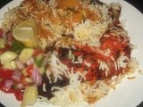 Tandoori Chicken Biryani Recipe