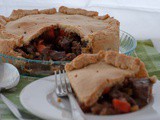 Beef Pie With Marsala Sauce And Mushrooms