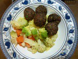 Meatballs with Vegetables and Couscous