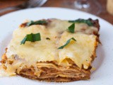 Traditional Lasagna Bolognese Sauce and Bechamel