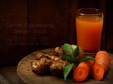 Carrot Gooseberry Ginger Juice