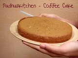Coffee Cake - Guest Post By Padhu