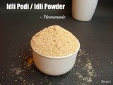 Idli Podi / Idli Powder - Homemade