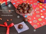Peanut Chocolate Balls | Chocolate Balls | Christmas Recipes