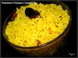 Puliyodharai / Puliyogare / Tamarind Rice