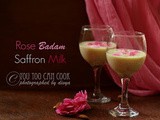 Rose Kungumapoo Paal | Drink For Pregnant Women | Saffron Almond Rose Milk | Kungumapoo Badam Paal | Paneer Roja Paal | Rose Petals Milk