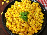 Masala corn recipe, sweet corn masala