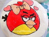 Angry Bird Birthday Cake