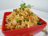 Brown Rice Tawa Pulav