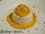 Bavarese di topinambur con crema di zucca e gorgonzola